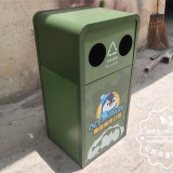 江西南昌海洋公園不銹鋼垃圾桶的“深海定制”